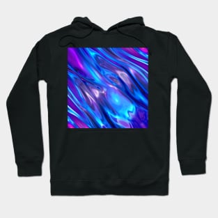 Ultraviolet Holographic Foil Hoodie